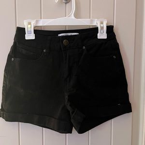 Encore Jeans Black Jean Shorts